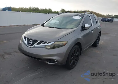 2012 Nissan Murano Le z USA, uszkodzony, nr VIN JN8AZ1MW9CW207958